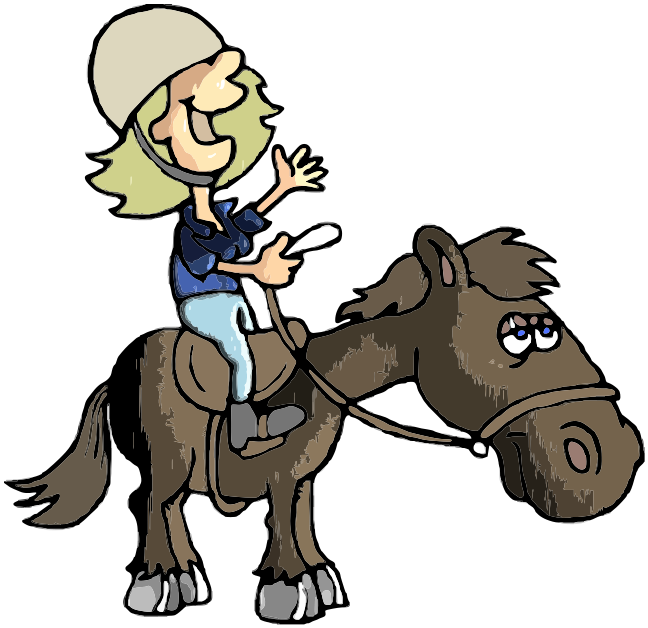 horse rider toon
