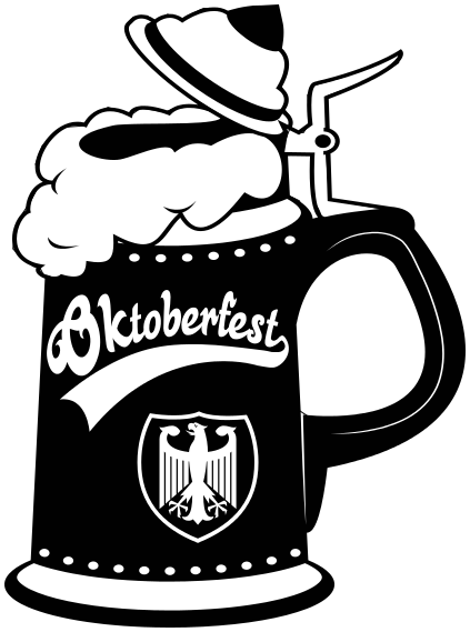 beer Octoberfest stein BW