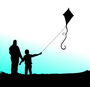 father-son-kite