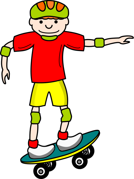 Skate Board Boy