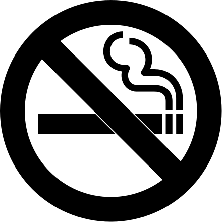 no smoking BW