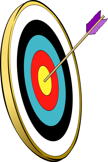 arrow in target