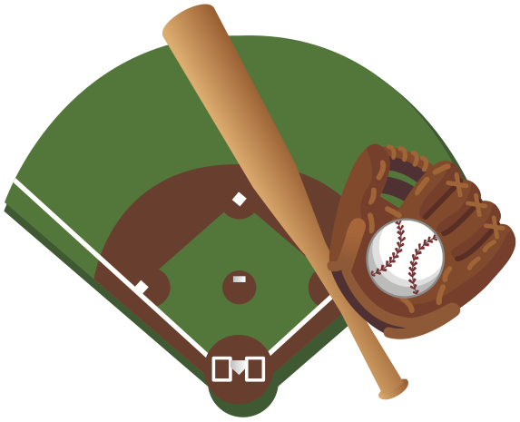 baseball motif
