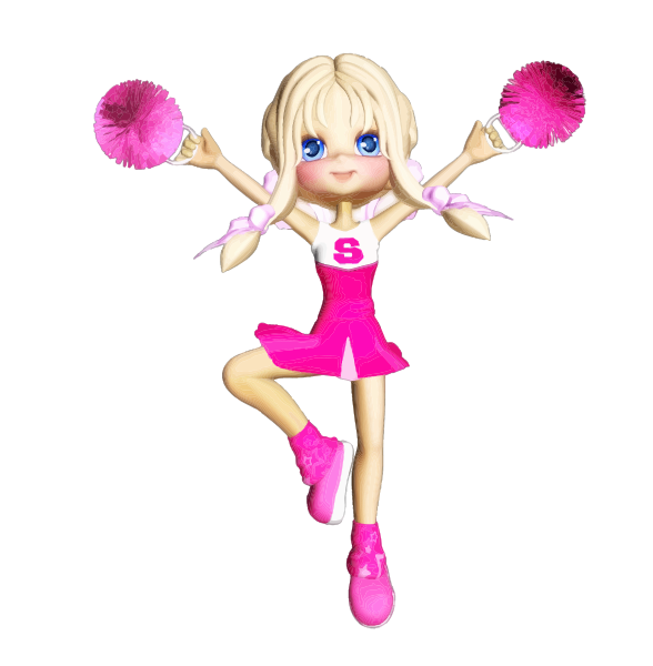 Cartoon-Cheerleader