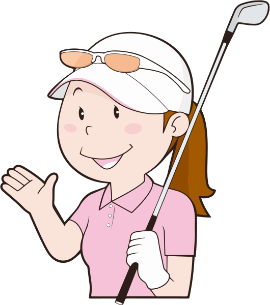 female golfer 2