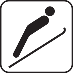ski jump icon 1