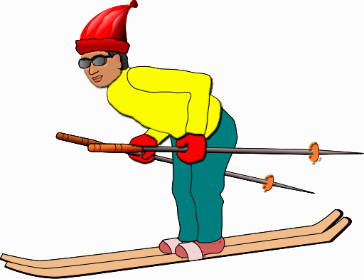 ski man