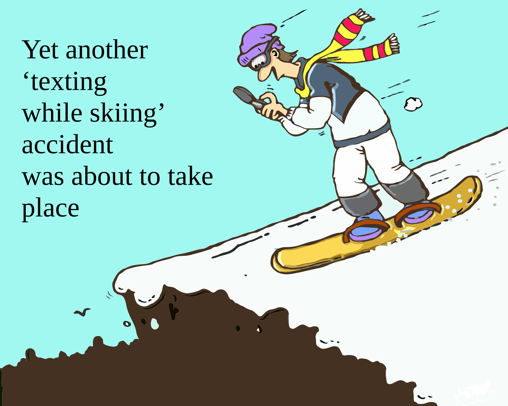 ski texting