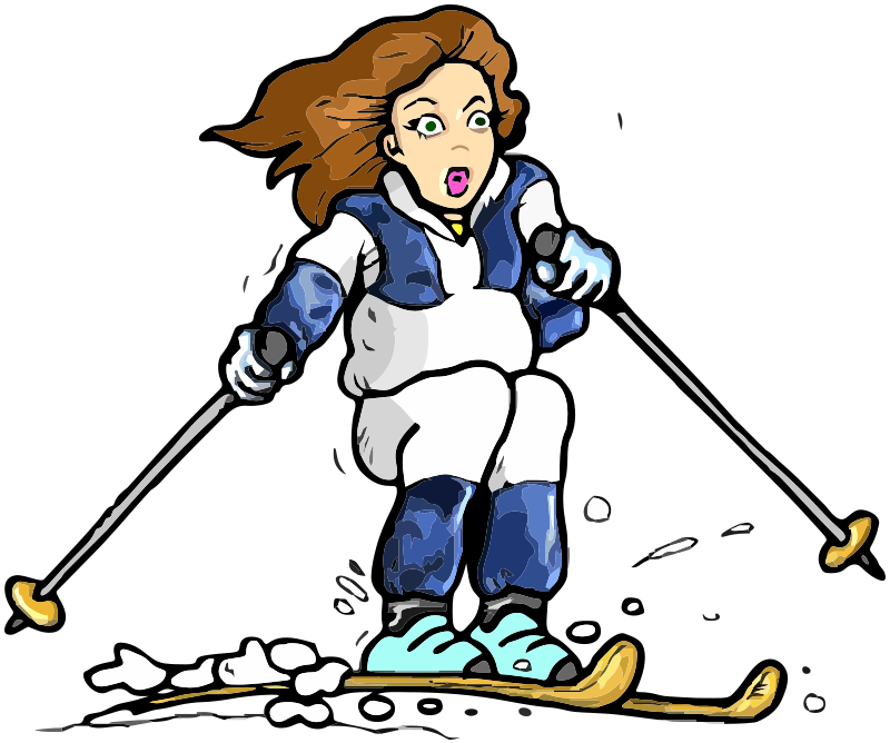 ski woman
