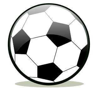 soccer ball glossy