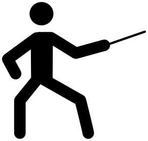 fencing clipart