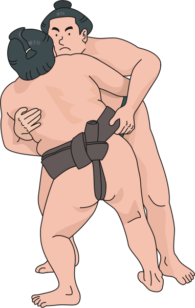 sumo wrestlers 2
