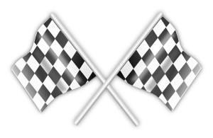 checkered flags