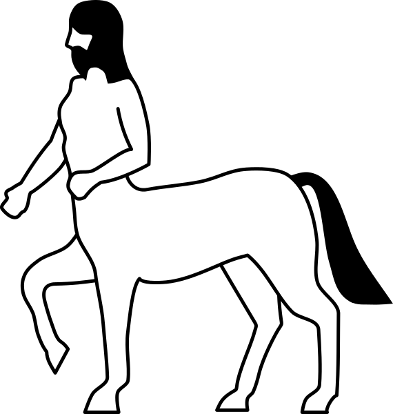 centaur BW
