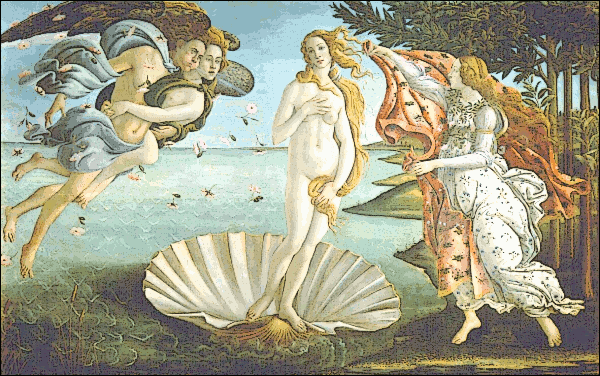Birth of Venus Venus  Botticelli
