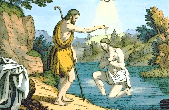 Baptism of Jesus Christ by John the Baptist