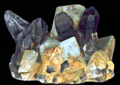 Amazonite crystals