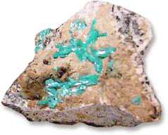 Aurichalcite  Zinc copper ore