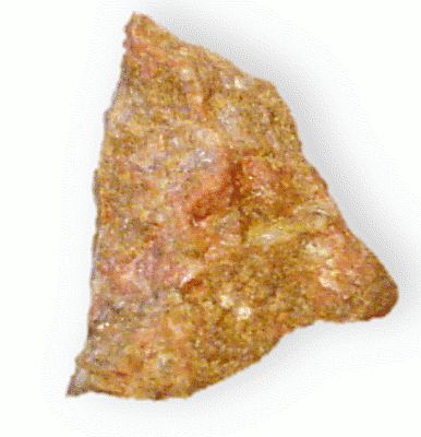 Bastnaesite w limonite barite and calcite Fluocarbonate of the cerium
