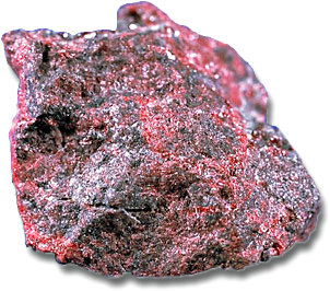 Cinnabar  red mercury II sulfide