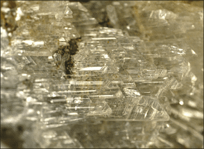 Creedite.  Hydrated Calcium Aluminum Sulfate Hydroxide Fluoride