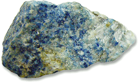 Lazulite  blue phosphate based mineral