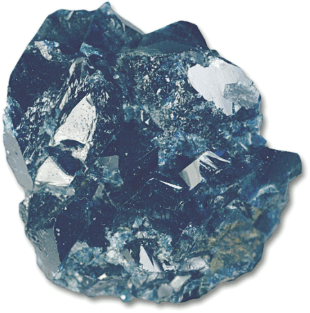 Lazulite  crystal clusters