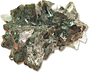 Sphalerite  aggregate of Tetrahedra on Quartz