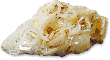Stilbite  Hydrous sodium calcium aluminum silicate