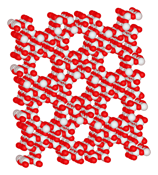Zeolite molecular sructure