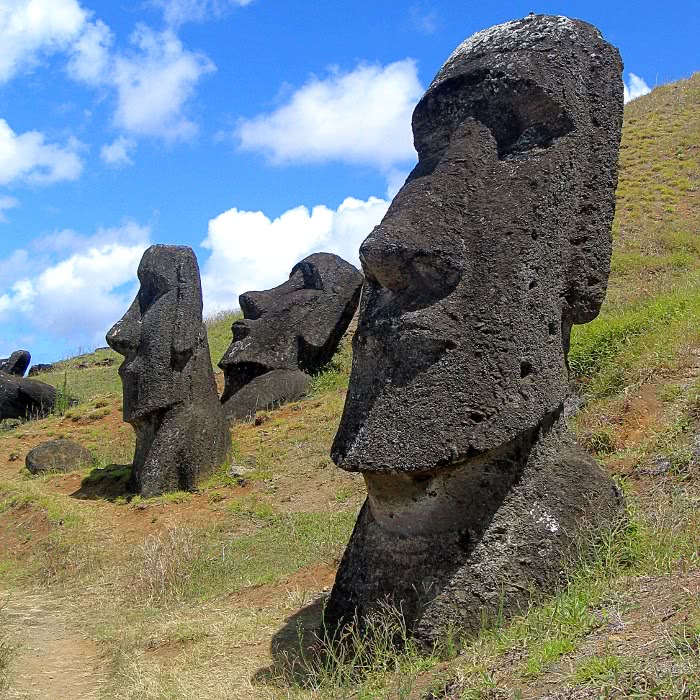 Moai at Easter Island