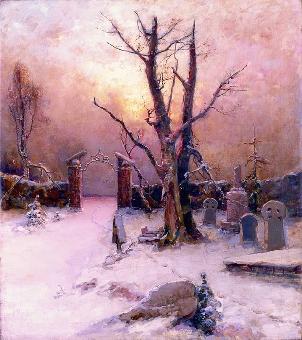 winter cemetery