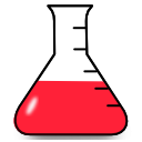 flask icon red