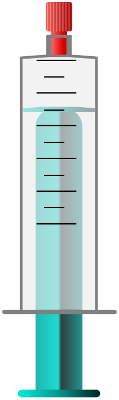 laboratory syringe