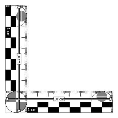 photomacrographic scale
