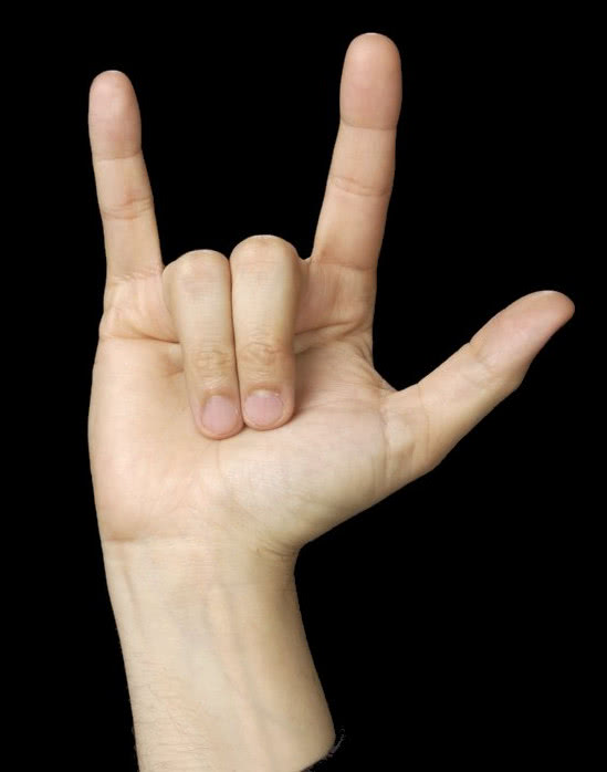 i love you ASL