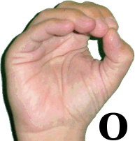 sign language photo O