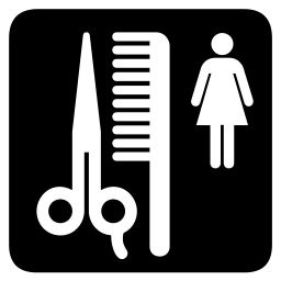 beauty salon sign