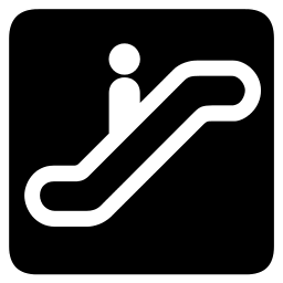escalator sign