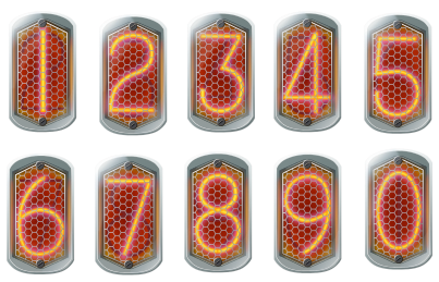 LED numbers