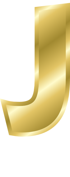 gold letter capitol J