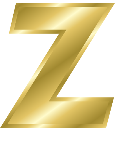 gold letter capitol Z