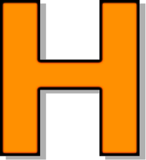 capitol H orange