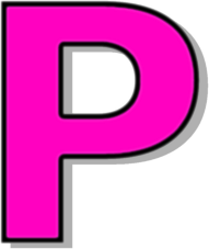 capitol P pink