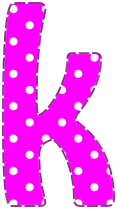 polkadot-letter-lowercase-K
