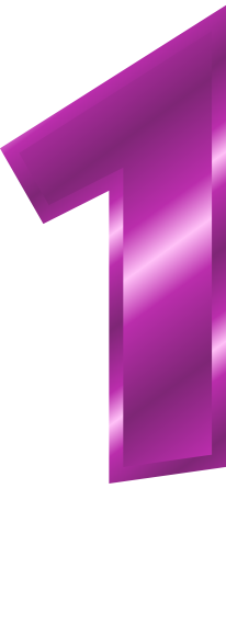 purple metal number 1