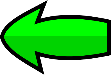arrow bulging left green