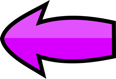 arrow bulging left purple