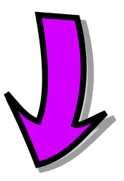 Arrow comic down purple
