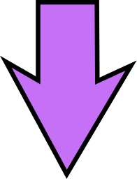 Arrow sharp purple down